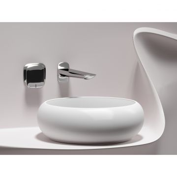 Раковина Ceramicanova (Керамиканова) Element накладная 120х360х360 мм CN6050MW Белый Матовый