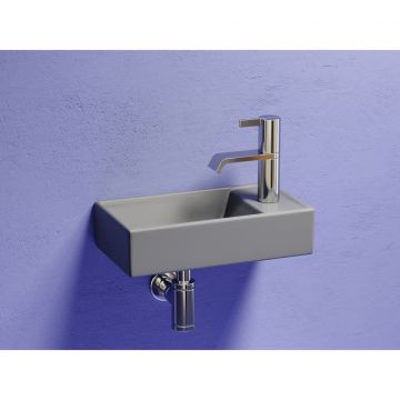 Раковина Ceramicanova (Керамиканова) Element подвесная 100х417х217 мм CN6051LMH Антрацит Матовый