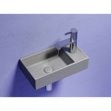 Раковина Ceramicanova (Керамиканова) Element подвесная 100х417х217 мм CN6051LMH Антрацит Матовый