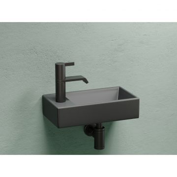 Раковина Ceramicanova (Керамиканова) Element подвесная 100х417х217 мм CN6051RMDH Темный Антрацит Матовый