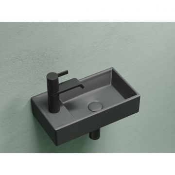 Раковина Ceramicanova (Керамиканова) Element подвесная 100х417х217 мм CN6051RMDH Темный Антрацит Матовый