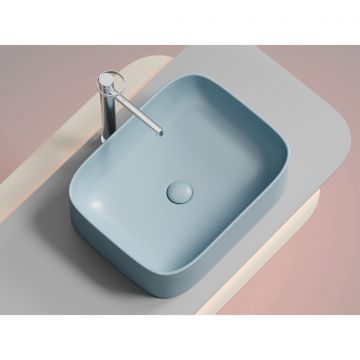 Раковина Ceramicanova Element накладная 150х505х380 мм CN6052ML Голубой Матовый