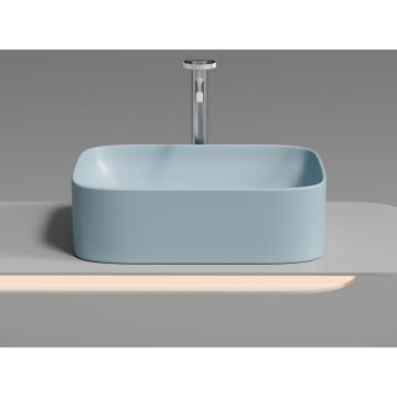 Раковина Ceramicanova Element накладная 150х505х380 мм CN6052ML Голубой Матовый