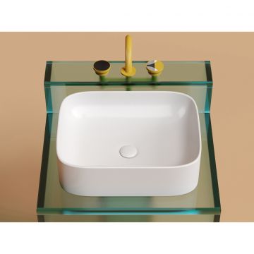 Раковина Ceramicanova Element накладная 150х505х380 мм CN6052MW Белый Матовый