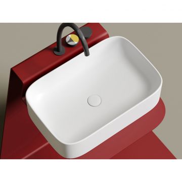 Раковина Ceramicanova (Керамиканова) Element накладная 150х605х380 мм CN6053MW Белый Матовый