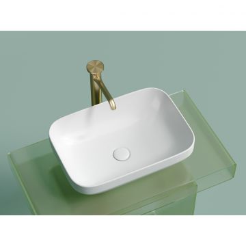 Раковина Ceramicanova (Керамиканова) Element накладная 145х500х359 мм CN6055MW Белый Матовый