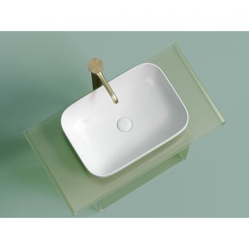 Раковина Ceramicanova (Керамиканова) Element накладная 145х500х359 мм CN6055MW Белый Матовый