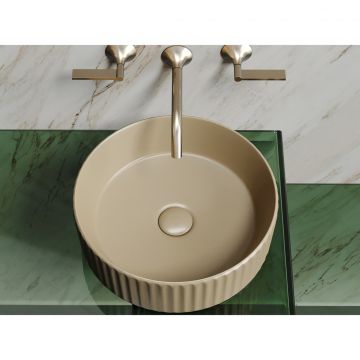 Раковина Ceramicanova (Керамиканова) Element накладная 115х360х360 мм CN6057MC Капучино Матовый