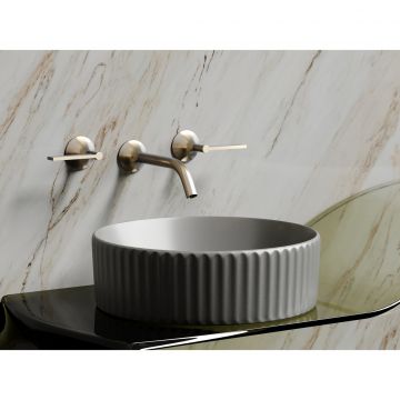 Раковина Ceramicanova Element накладная 115х360х360 мм CN6057MH Антрацит Матовый