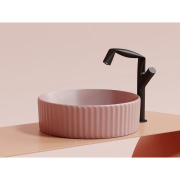 Раковина Ceramicanova Element накладная 115х360х360 мм CN6057MP Розовый Матовый