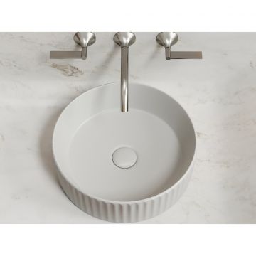 Раковина Ceramicanova (Керамиканова) Element накладная 115х360х360 мм CN6057MSG Серый Матовый