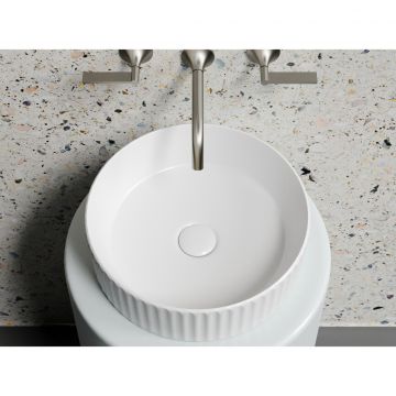 Раковина Ceramicanova Element накладная 115х360х360 мм CN6057MW Белый Матовый