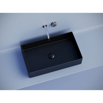 Раковина Ceramicanova Element накладная 130х601х361 мм CN6070MB Черный матовый