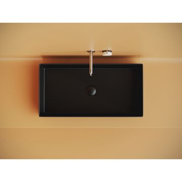 Раковина Ceramicanova Element накладная 130х701х361 мм CN6071MB Черный матовый