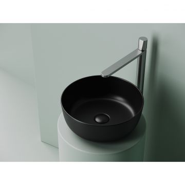 Раковина Ceramicanova Element накладная 135х356х356 мм CN6073MB Черный матовый