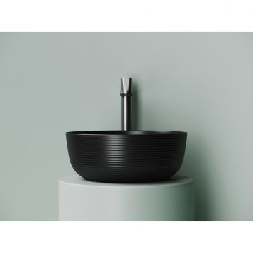 Раковина Ceramicanova Element накладная 135х356х356 мм CN6073MB Черный матовый