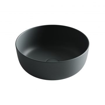 Раковина Ceramicanova (Керамиканова) Element накладная 135х356х356 мм CN6073MDH Темный антрацит матовый