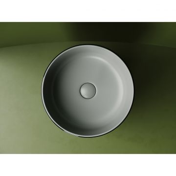 Раковина Ceramicanova Element накладная 135х356х356 мм CN6073MH Антрацит матовый