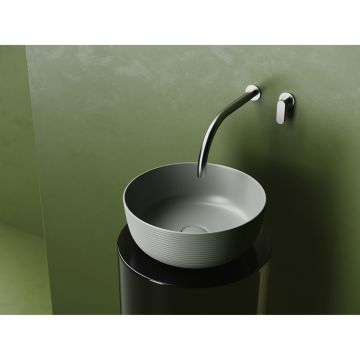 Раковина Ceramicanova Element накладная 135х356х356 мм CN6073MH Антрацит матовый