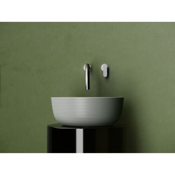 Раковина Ceramicanova Element накладная 135х356х356 мм CN6073MH Антрацит матовый