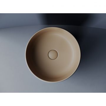 Раковина Ceramicanova (Керамиканова) Element накладная 135х356х356 мм CN6073MC Капучино матовый