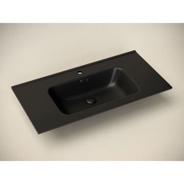 Раковина Ceramicanova (Керамиканова) Element накладная 180х910х465 мм CN7002MB Черный матовый
