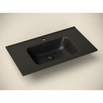 Раковина Ceramicanova (Керамиканова) Element накладная 180х810х465 мм CN7005MB Черный матовый