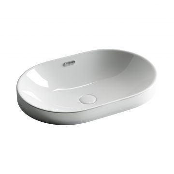 Раковина Ceramicanova (Керамиканова) Element встраиваемая сверху 195х600х400 мм CN5020 Белый