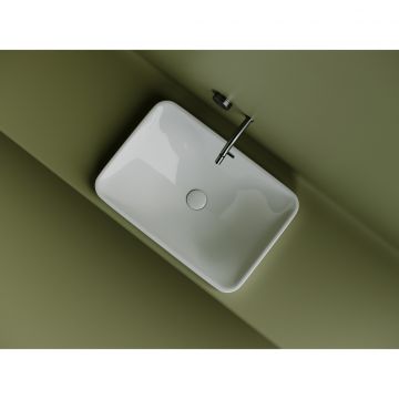 Раковина Ceramicanova (Керамиканова) Element встраиваемая сверху 185х605х415 мм CN5041 Белый