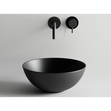 Раковина Ceramicanova Element накладная 155х358х358 мм CN6004 Черный матовый