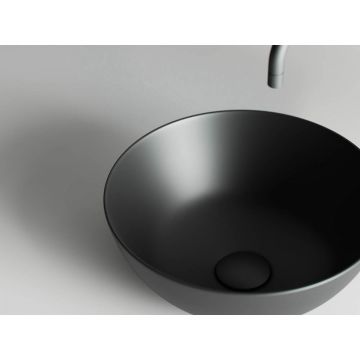Раковина Ceramicanova Element накладная 155х358х358 мм CN6004 Черный матовый