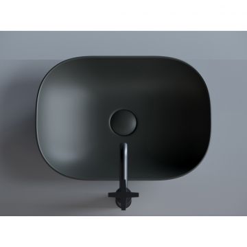 Раковина Ceramicanova Element накладная 135х455х325 мм CN6009MDH Темный Антрацит Матовый