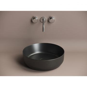 Раковина Ceramicanova (Керамиканова) Element накладная 120х390х390 мм CN6022MB Черный Матовый