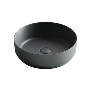 Раковина Ceramicanova (Керамиканова) Element накладная 120х390х390 мм CN6022MDH Темный Антрацит Матовый