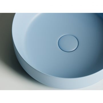 Раковина Ceramicanova Element накладная 120х390х390 мм CN6022ML Голубой Матовый