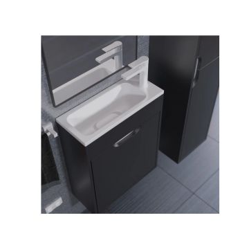 Раковина для ванной полувстраиваемая Uperwood (Упервуд) Modul, 50 см, прямоугольная, белый глянцевый 2911020337