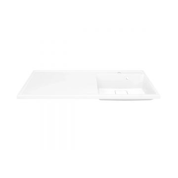 Раковина над стиральной машиной Uperwood (Упервуд) Magenta, 110 см, правая, белый 2490000011