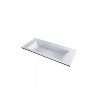 Раковина для ванной Uperwood (Упервуд) Olivia, 100 см, белый глянцевый ROlivia100wg