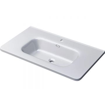 Раковина керамическая для ванной Uperwood (Упервуд) Monica, 80 см, белый глянец RMonica80wg
