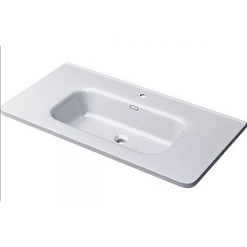 Раковина керамическая для ванной Uperwood (Упервуд) Monica, 90 см, белый глянец RMonica90wg