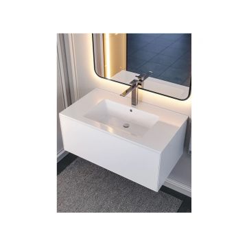 Раковина для ванной Uperwood (Упервуд) Parma Premium, 86 см, белый глянцевый 4538342002