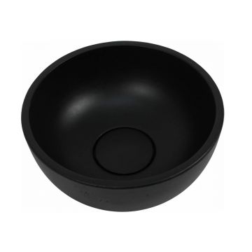 Раковина для ванной накладная Uperwood (Упервуд) Belfast, 30 см, круглая, черный 2092020327