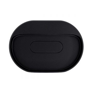 Раковина для ванной накладная кварцевая Uperwood (Упервуд) Tanos Quartz, 55 см, овальная, с декоративной накладкой, без отверстия для смесителя, космос RTanosQuartz55K