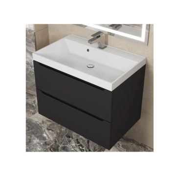 Раковина для ванной полувстраиваемая Uperwood (Упервуд) Classic, 70 см, прямоугольная, белый 291020336