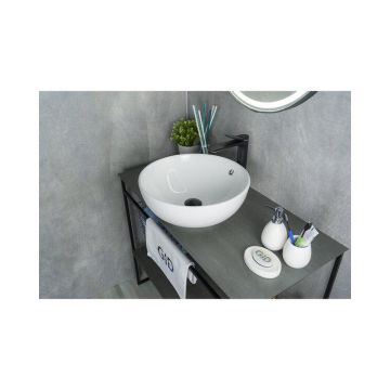 Раковина накладная Gid Esfera 43x43x17.5см, N9003a 51103, белый