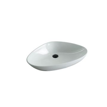 Раковина накладная Gid Creativo 66.5x44x15см, N9062 51117, белый Раковина накладная Gid Creativo 66.5x44x15см, N9062 51117, белый