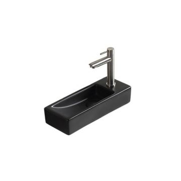 Раковина подвесная Gid Suspendido 38.0x14.5x8см, Bm9271L 62202L, черный матовый