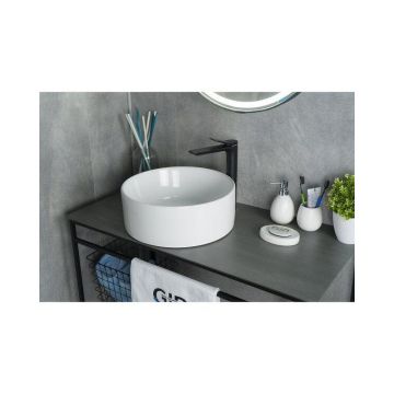 Раковина накладная Gid Esfera 40x40x15см, N9011 51105, белый