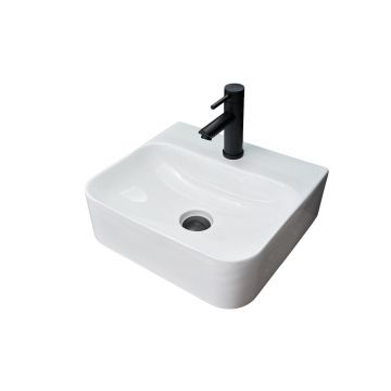 Раковина накладная Gid Geomtrico 43x39x13см, N9257 51217, белый Раковина накладная Gid Geomtrico 43x39x13см, N9257 51217, белый