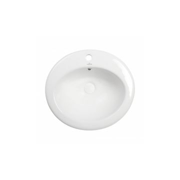 Раковина встраиваемая сверху RoxenBath (РоксенБаз) Tiera 505х460х195 мм, 570150, белый